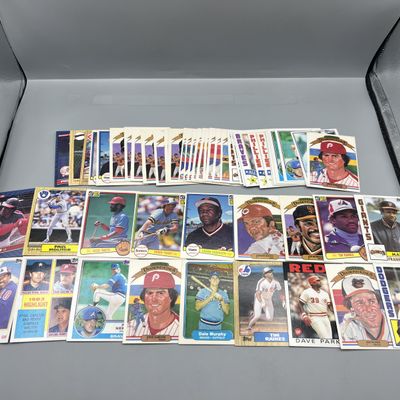 (50+) 1980s Baseball Star Player Cards W/ Duplicates