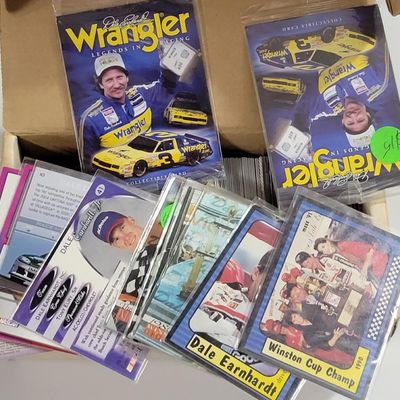 Box of Miscellaneous Auto Racing Cards