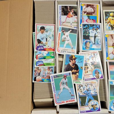 3200 Ct. Box of Early Eighties Topps Baseball