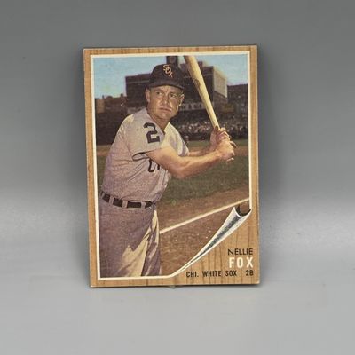 1962 Topps Nellie Fox #73 HOF