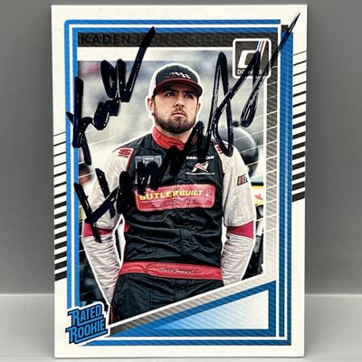2025 Panini Donruss Racing Kaden Honeycutt RC In Person Auto - No COA