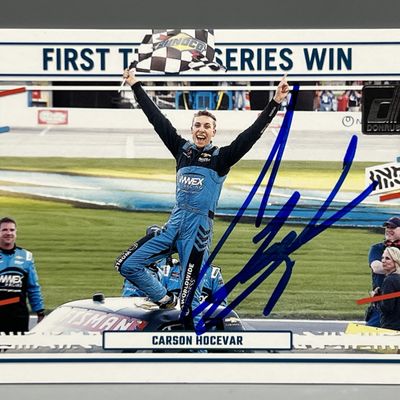 2024 Panini Donruss Carson Hocevar Auto #182 - No COA