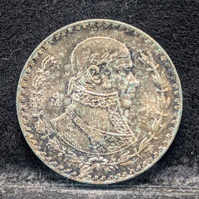 Sale Photo Thumbnail #51: 1964 Mexican Peso, 10% Silver, 16g