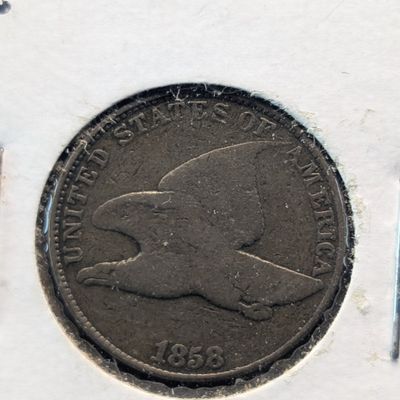Sale Photo Thumbnail #83: 1858 Flying Eagle Cent