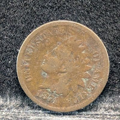 Sale Photo Thumbnail #287: 1874 Indian Head Cent