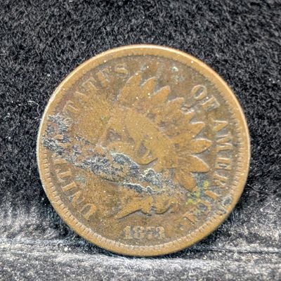 Sale Photo Thumbnail #247: 1873 Indian Head Cent
