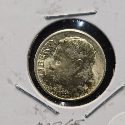 Sale Photo Thumbnail #314: 1948-S Roosevelt 90% Silver Dime