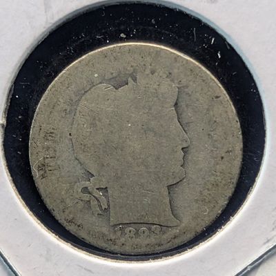 Sale Photo Thumbnail #190: 1893-O Barber 90% Silver Dime