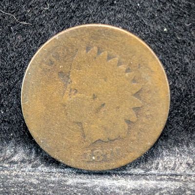 Sale Photo Thumbnail #199: 1870 Indian Head Cent