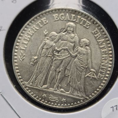 Sale Photo Thumbnail #154: 1968 France 10 Francs, 90% Silver, 25g