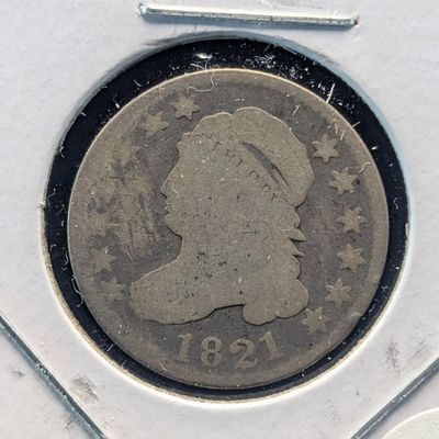 Sale Photo Thumbnail #86: 1821 Capped Bust Silver Dime
