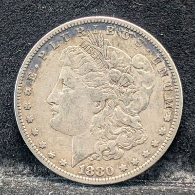 Sale Photo Thumbnail #301: 1880-O Morgan 90% Silver Dollar