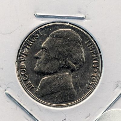 Sale Photo Thumbnail #42: 1955 Jefferson Nickel