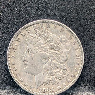 Sale Photo Thumbnail #215: 1881 Morgan 90% Silver Dollar