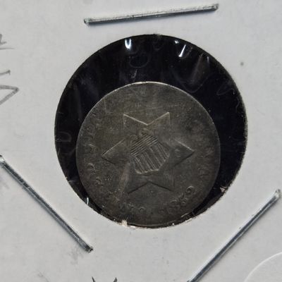 Sale Photo Thumbnail #78: 1852 Three Cent 75% Silver Trime - T-1