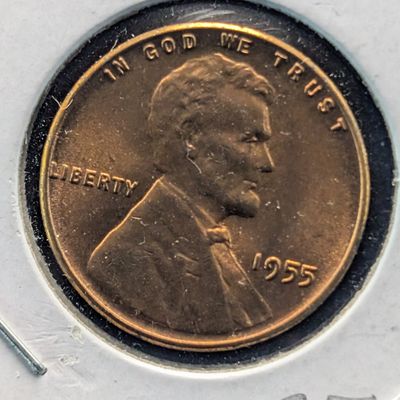 Sale Photo Thumbnail #24: 1955 Lincoln Wheat Cent - RD, T-1