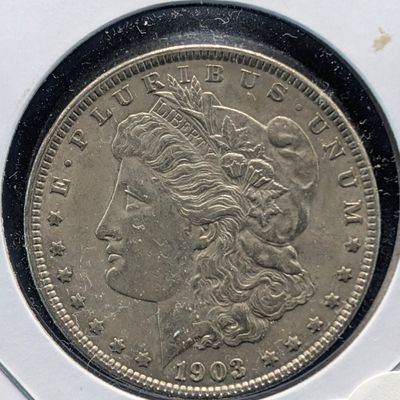 Sale Photo Thumbnail #402: 1903 Morgan 90% Silver Dollar