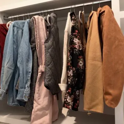 Women's jackets, denim, and tops