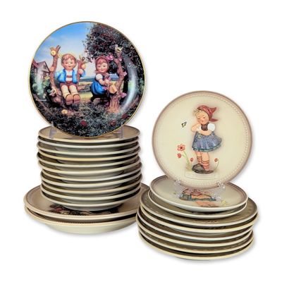 Sale Photo Thumbnail #108: 23pc Collection of Goebel M.I. Hummel Porcelain Plates