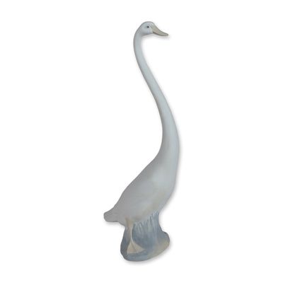 Sale Photo Thumbnail #377: Lladro "Swan Head Up" Rare Pre-Production Porcelain Sculpture