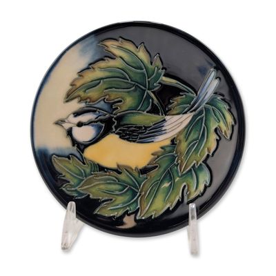 Sale Photo Thumbnail #114: Moorcroft Pottery Pin Dish, Ingles Wood