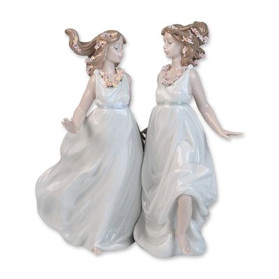 Sale Photo Thumbnail #201: Lladro Porcelain Figurine, Allegory of Spring 01006241