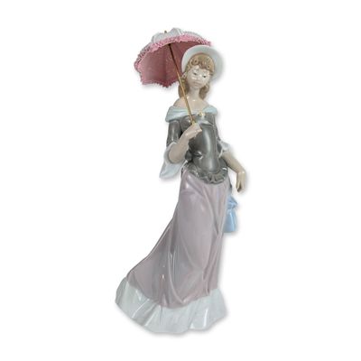 Sale Photo Thumbnail #353: Lladro Walking Porcelain Figurine 5003