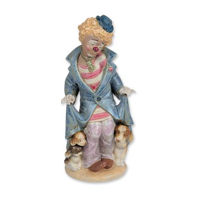 Sale Photo Thumbnail #48: Lladro Gres Porcelain Surprise Clown Figurine 12290