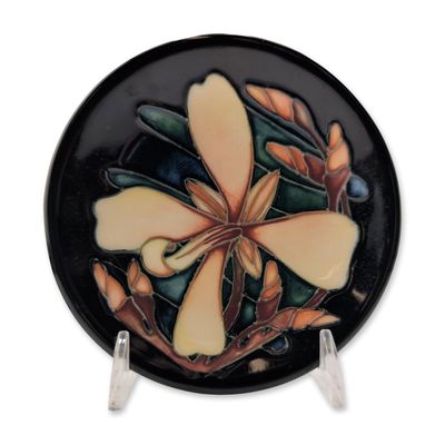 Sale Photo Thumbnail #113: Moorcroft Pottery by Sian Leeper MCC Pin Dish, Panache