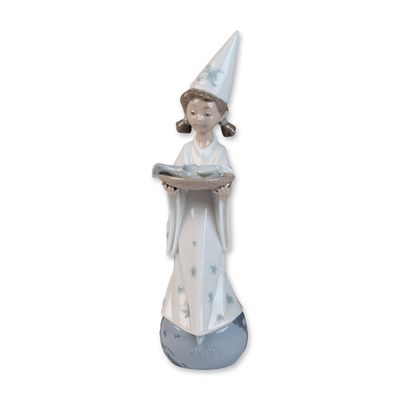 Sale Photo Thumbnail #385: Lladro Porcelain Figurine, Pisces Zodiac 01006223