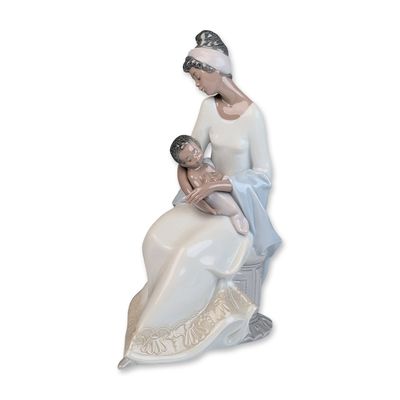 Sale Photo Thumbnail #359: Lladro Porcelain Black Legacy Collection Figurine, A Mother's Embrace 01006851