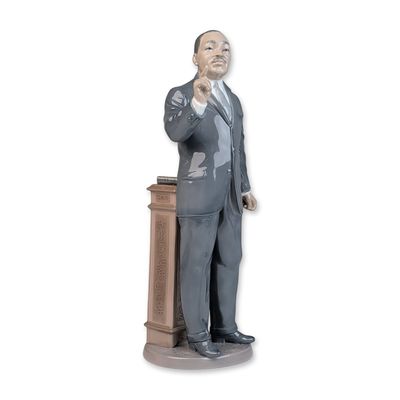 Sale Photo Thumbnail #339: Lladro Porcelain Figurine, Dr. Martin Luther King Jr. 01007528