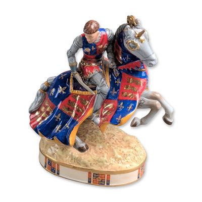 Sale Photo Thumbnail #89: Royal Doulton Limited Edition Bone China Figurine, Henry V at Agincourt HN5656