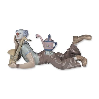 Sale Photo Thumbnail #189: Lladro Spanish Porcelain Seeds of Laughter Figurine 5764