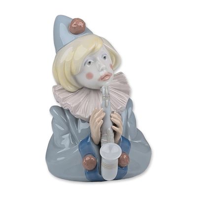 Sale Photo Thumbnail #178: Lladro Sad Note Porcelain Clown Figurine, 1005586