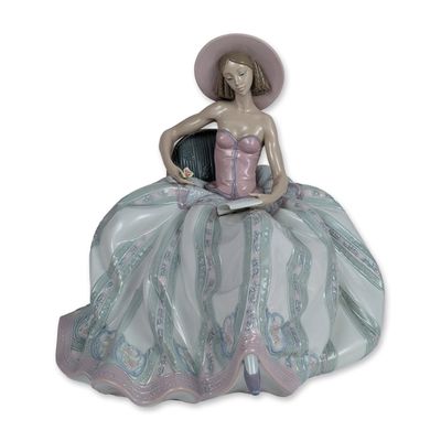 Sale Photo Thumbnail #345: Lladro Dreaming of You Porcelain Sculpture 6315
