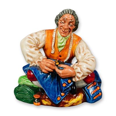 Sale Photo Thumbnail #261: Royal Doulton Porcelain Figurine, Tailor HN2174