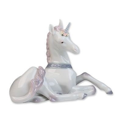 Sale Photo Thumbnail #380: Lladro Porcelain Figurine, Little Unicorn 01005826