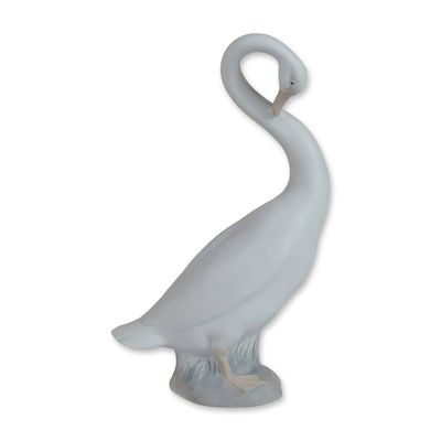Sale Photo Thumbnail #376: Lladro "Swan Bending Neck" Rare Pre-Production Porcelain Sculpture