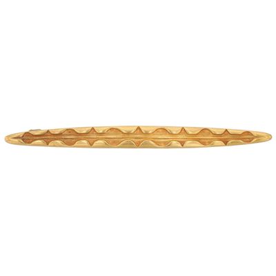 Sale Photo Thumbnail #369: Antique Gold Filled Embossed Wavy Bar Brooch