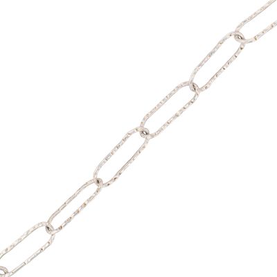 Sale Photo Thumbnail #560: Sterling Silver Paperclip Chain Necklace