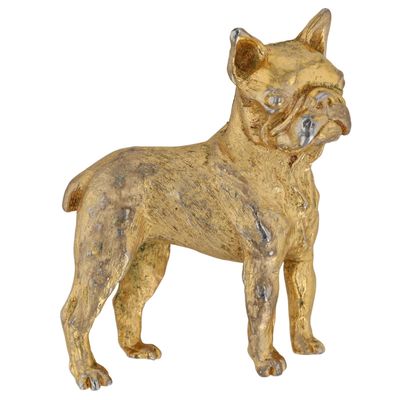 Sale Photo Thumbnail #23: Crown Trifari Gold Tone Boston Terrier Dog Brooch
