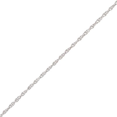 Sale Photo Thumbnail #596: Signed 14K White Gold Chain Necklace
