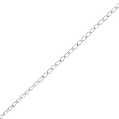 Sale Photo Thumbnail #178: Signed Sterling Silver Cable Chain Necklace