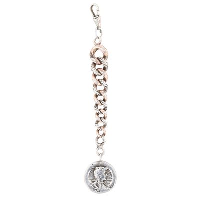 Sale Photo Thumbnail #342: Harden 900 Silver Rose Gold Filled Gallic Rooster Watch Fob