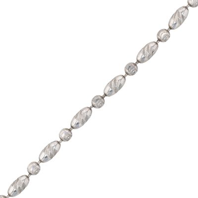 Sale Photo Thumbnail #508: Sterling Silver 2mm Bead Chain Necklace