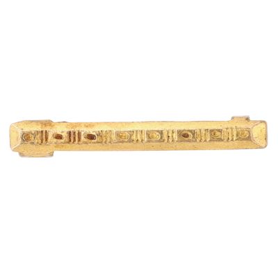 Sale Photo Thumbnail #319: Antique Gold Filled Engraved Tiny Deco Bar Brooch