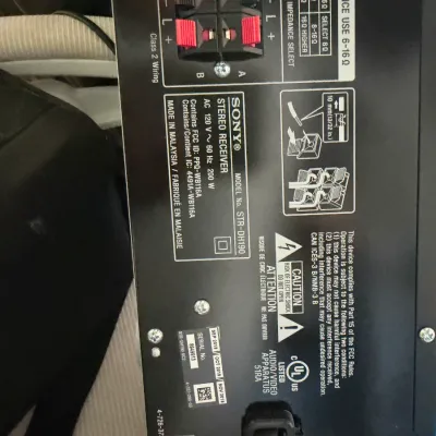 Sony STR-DH190 Stereo Receiver