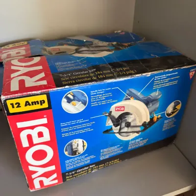 Ryobi 12 Amp 7-1/4" Circular Saw in Box
