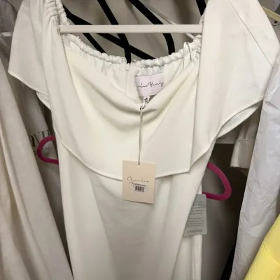Chelsea H. White Dress with Tags